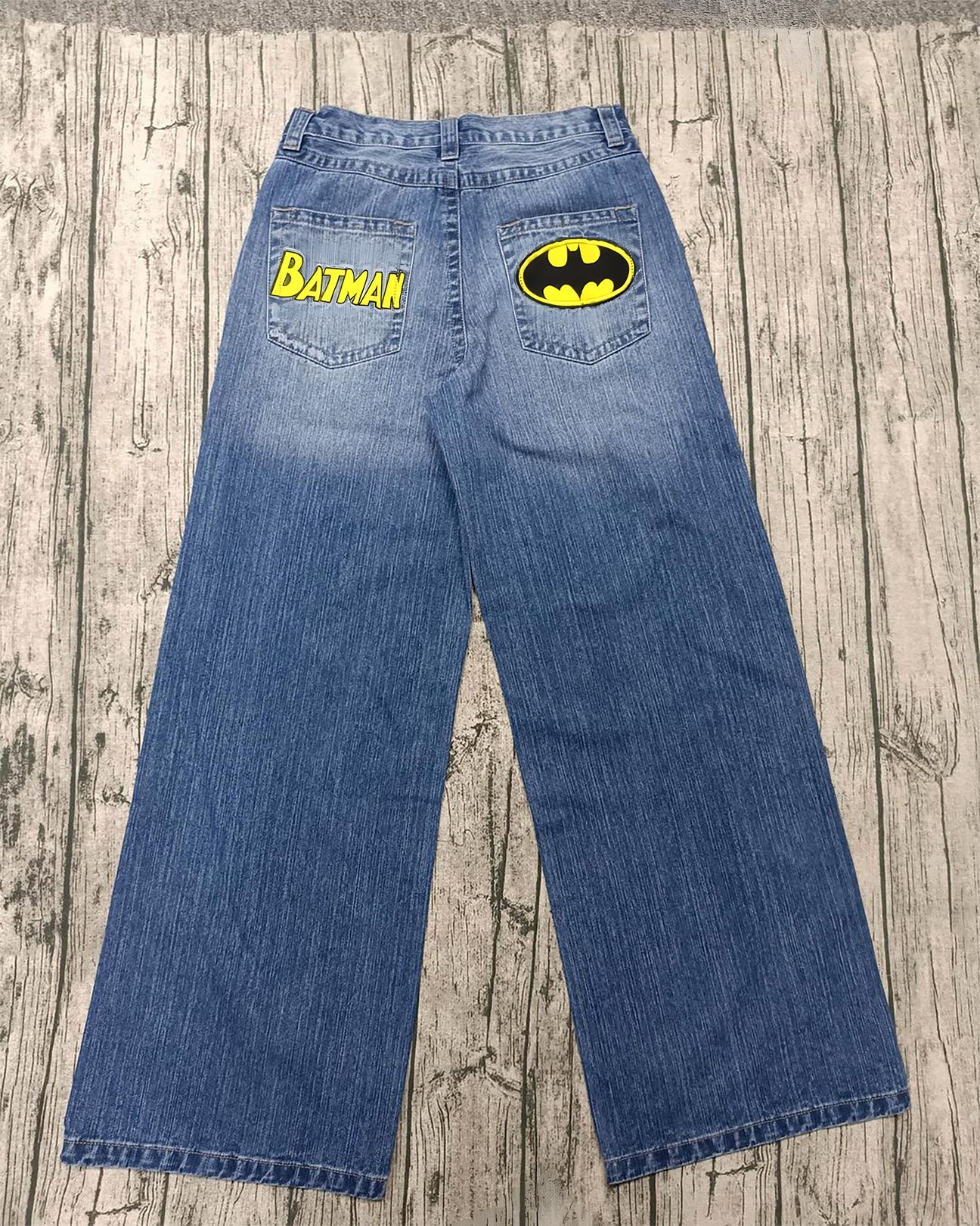 Baggy Unisex Superhero Jeans